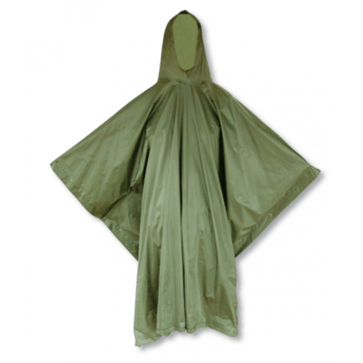 Poncho Impermeable Verde